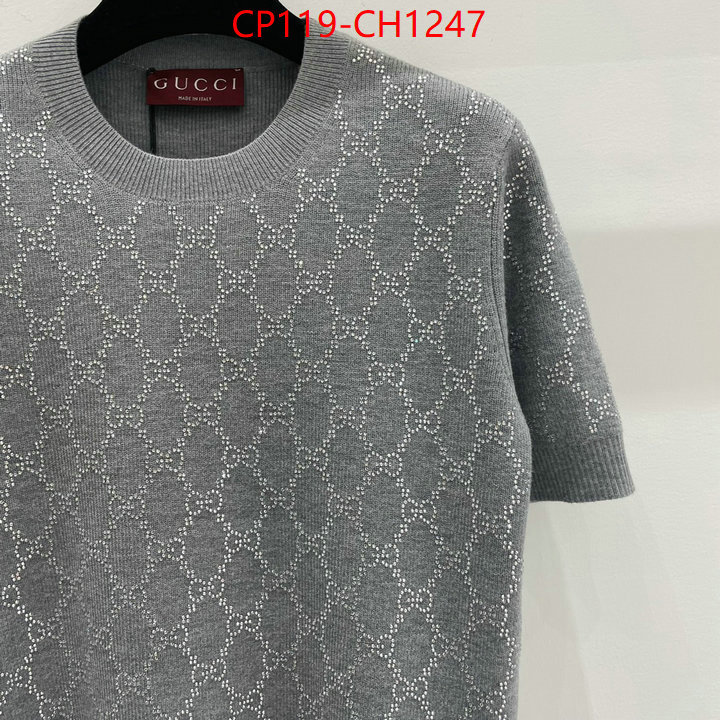 Clothing-Gucci perfect quality ID: CH1247 $: 119USD