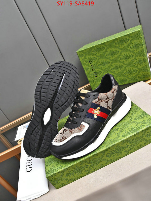 Men Shoes-Gucci replica us ID: SA8419 $: 119USD