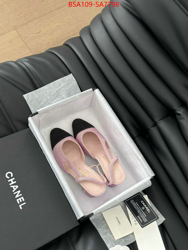 Women Shoes-Chanel the top ultimate knockoff ID: SA7798 $: 109USD