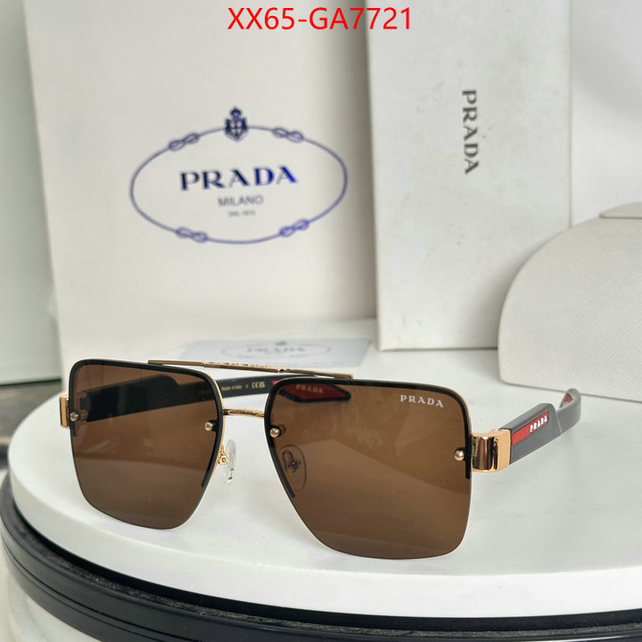 Glasses-Prada top fake designer ID: GA7721 $: 65USD