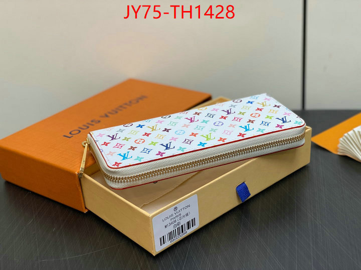 LV Bags(TOP)-Wallet sellers online ID: TH1428 $: 75USD,