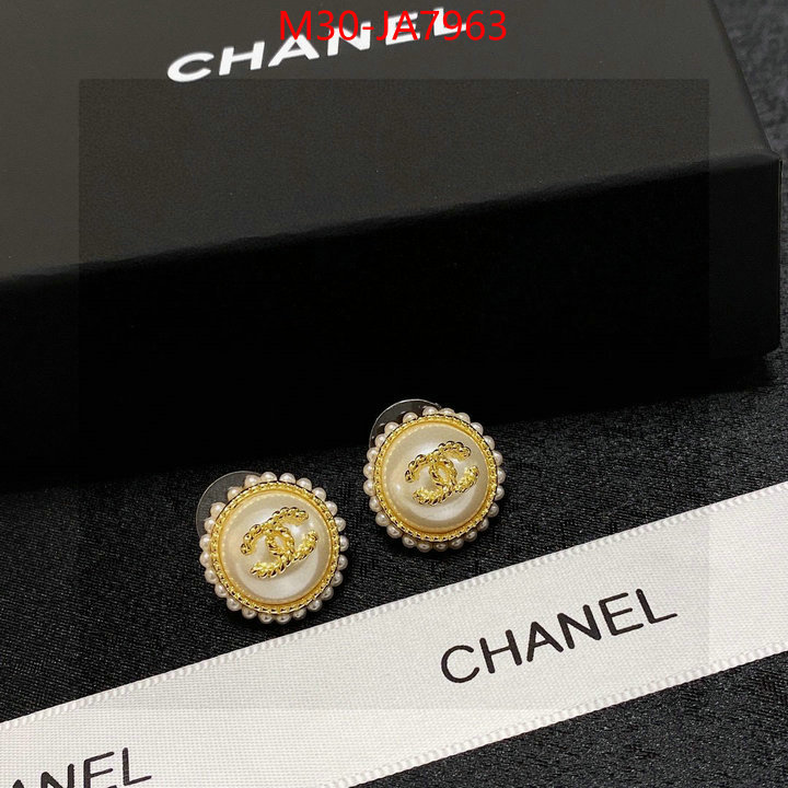 Jewelry-Chanel fake aaaaa ID: JA7963 $: 30USD