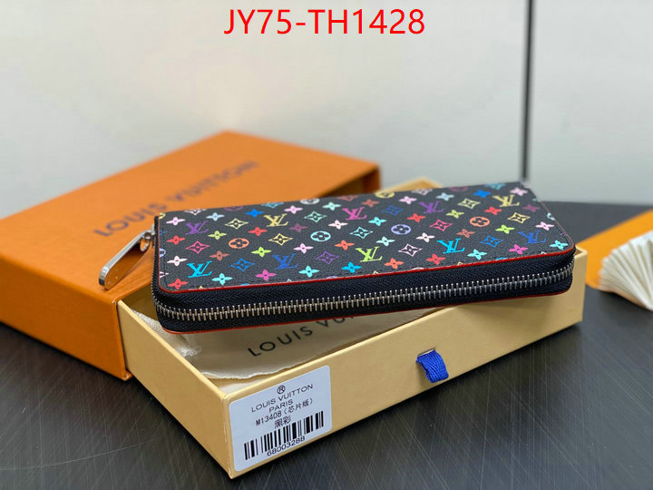 LV Bags(TOP)-Wallet sellers online ID: TH1428 $: 75USD,