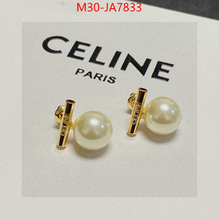 Jewelry-CELINE copy aaaaa ID: JA7833 $: 30USD