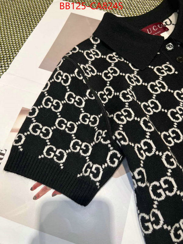 Clothing-Gucci online shop ID: CA8245 $: 125USD