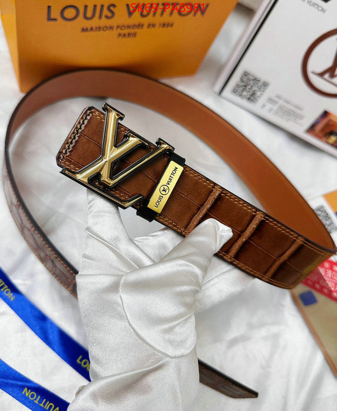 Belts-LV shop the best high authentic quality replica ID: PA8981 $: 69USD