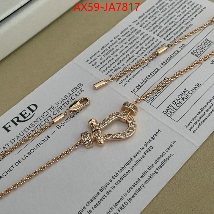 Jewelry-Fred wholesale 2024 replica ID: JA7817 $: 59USD