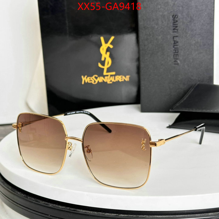 Glasses-YSL shop the best high quality ID: GA9418 $: 55USD