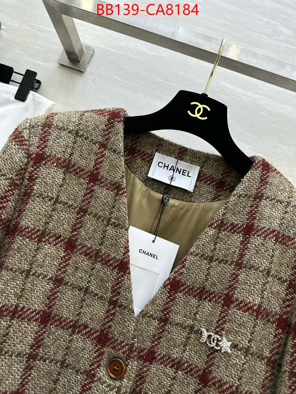 Clothing-Chanel what are the best replica ID: CA8184 $: 139USD