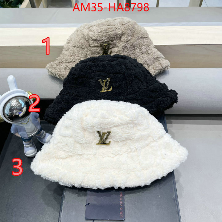 Cap(Hat)-LV top perfect fake ID: HA8798 $: 35USD