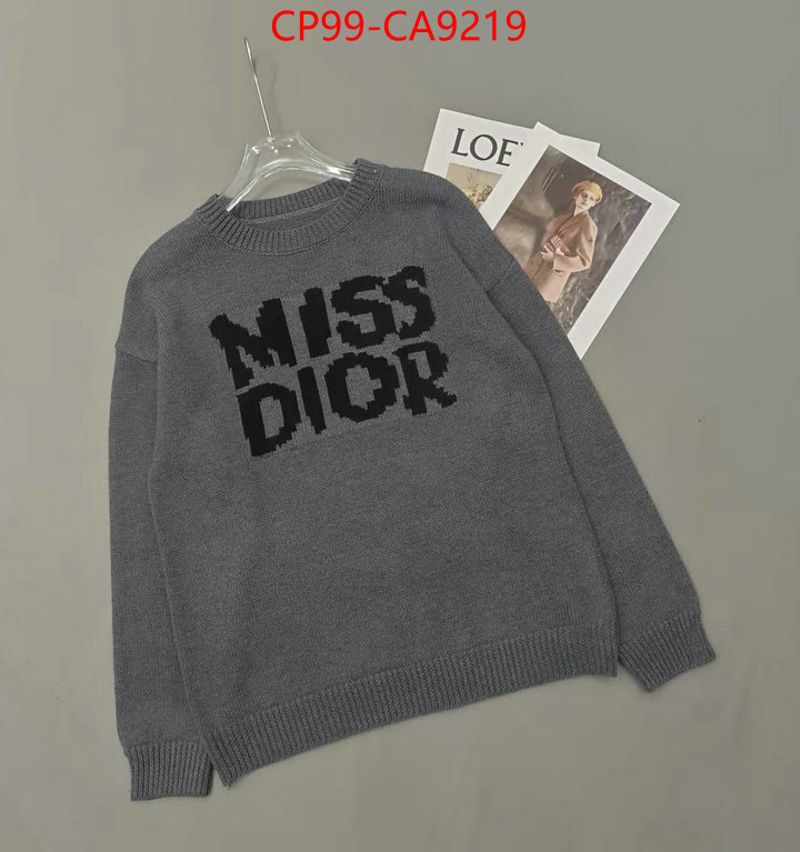 Clothing-Dior high quality 1:1 replica ID: CA9219 $: 99USD