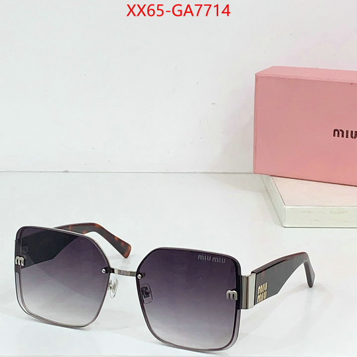 Glasses-Miu Miu wholesale designer shop ID: GA7714 $: 65USD