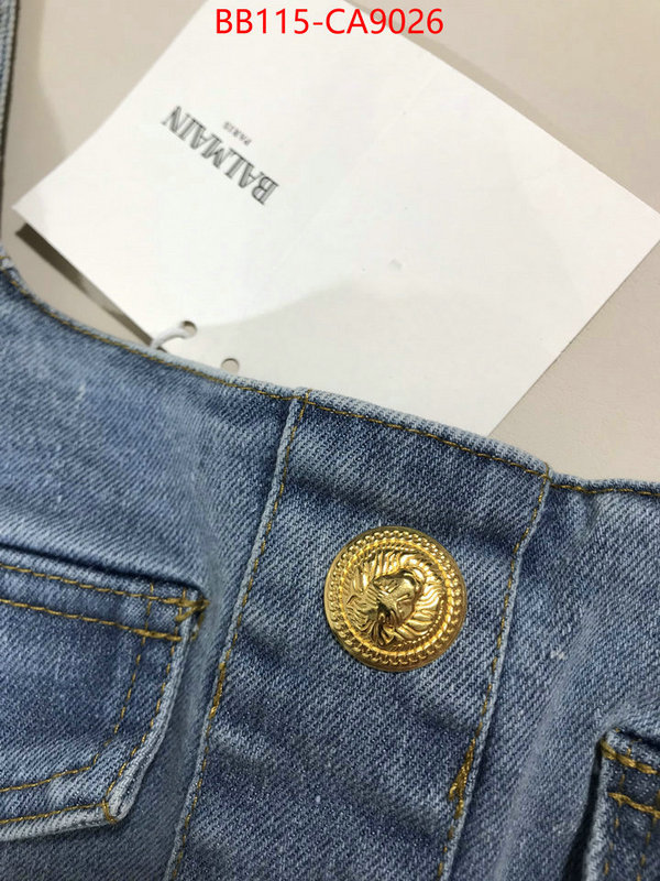 Clothing-Balmain wholesale designer shop ID: CA9026 $: 115USD