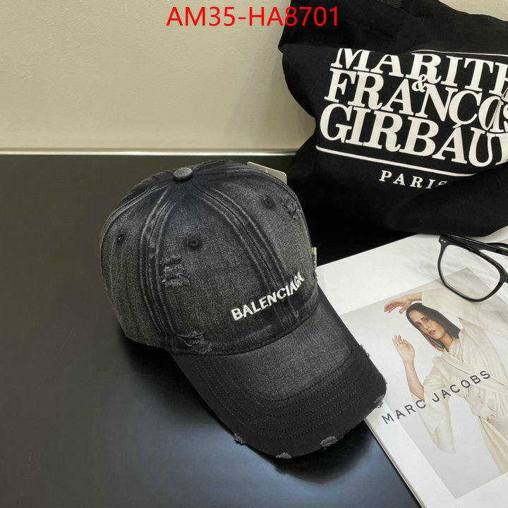 Cap(Hat)-Balenciaga high quality customize ID: HA8701 $: 35USD