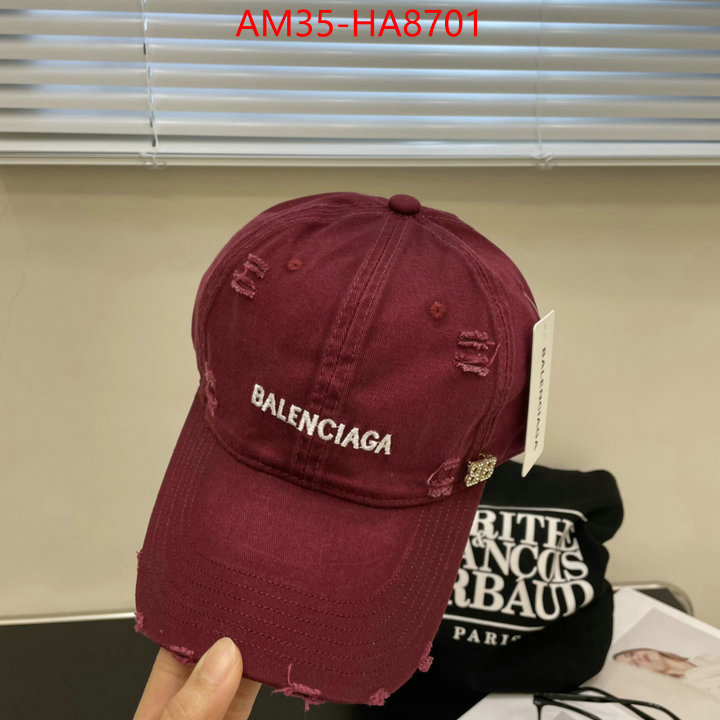 Cap(Hat)-Balenciaga high quality customize ID: HA8701 $: 35USD