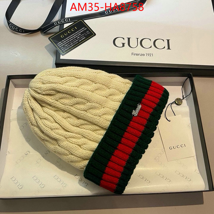 Cap(Hat)-Gucci best replica quality ID: HA8758 $: 35USD