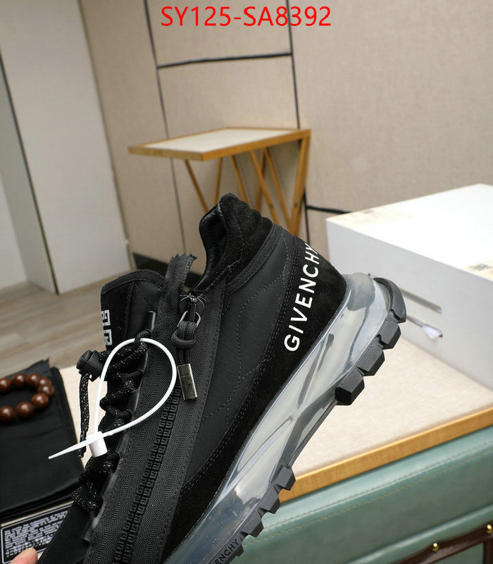 Men shoes-Givenchy mirror copy luxury ID: SA8392 $: 125USD