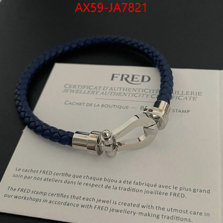 Jewelry-Fred replica shop ID: JA7821 $: 59USD