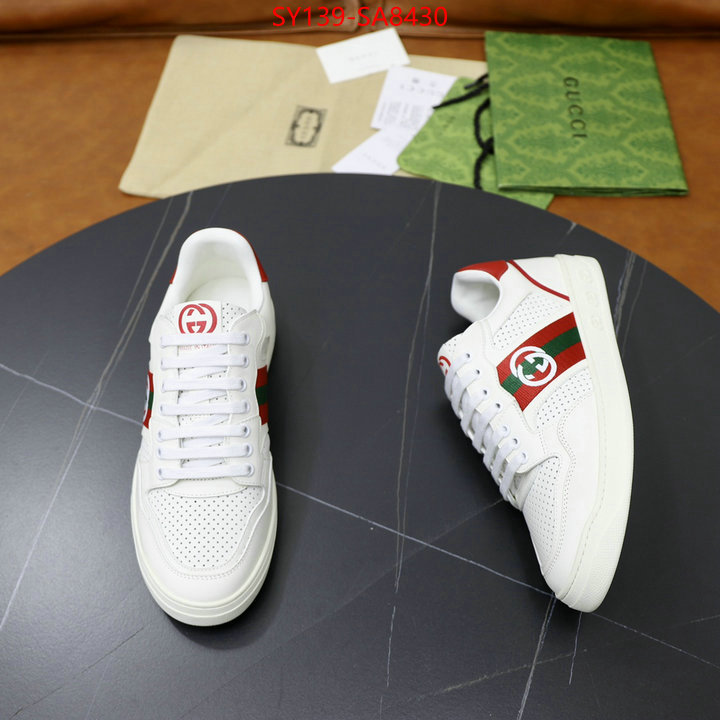 Men Shoes-Gucci the highest quality fake ID: SA8430 $: 139USD