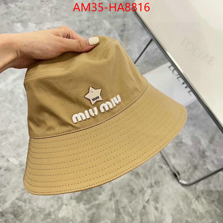 Cap(Hat)-Miu Miu high quality happy copy ID: HA8816 $: 35USD