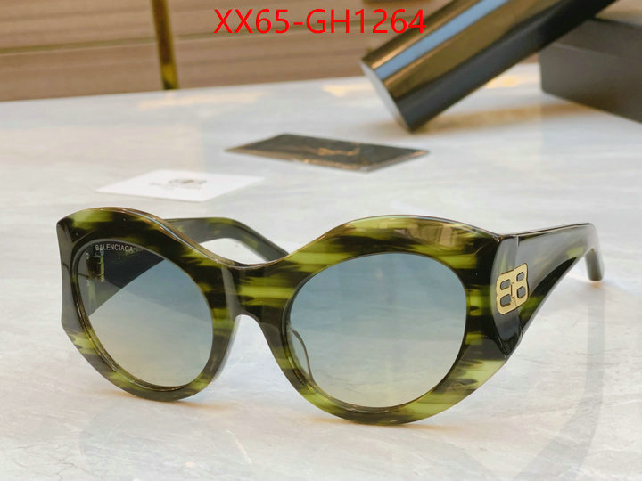 Glasses-Balenciaga designer 1:1 replica ID: GH1264 $: 65USD