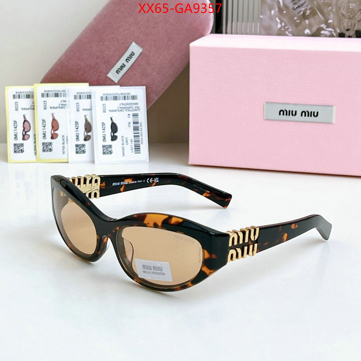 Glasses-Miu Miu high quality designer ID: GA9357 $: 65USD