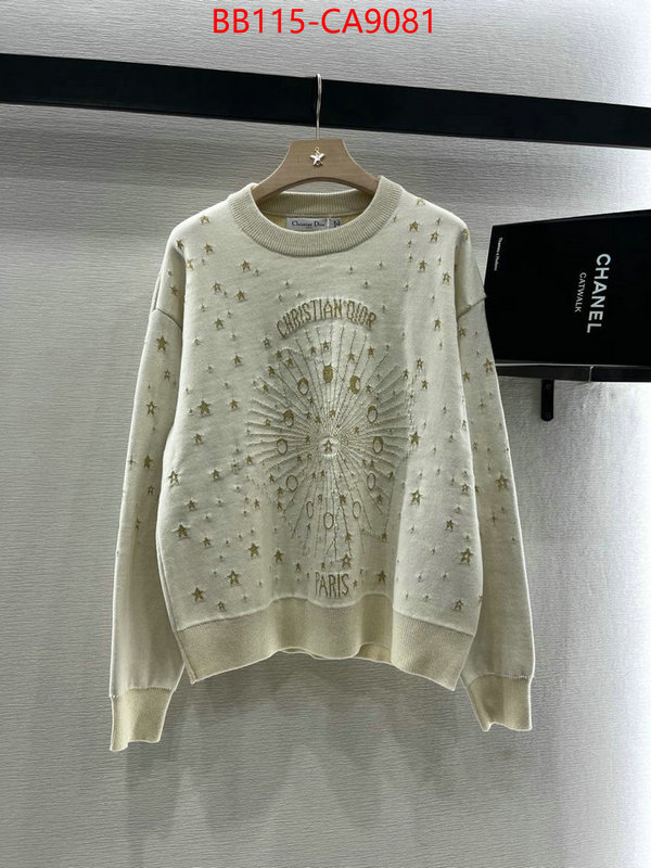 Clothing-Dior designer 7 star replica ID: CA9081 $: 115USD