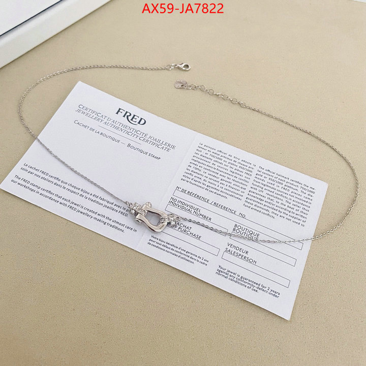 Jewelry-Fred buy replica ID: JA7822 $: 59USD