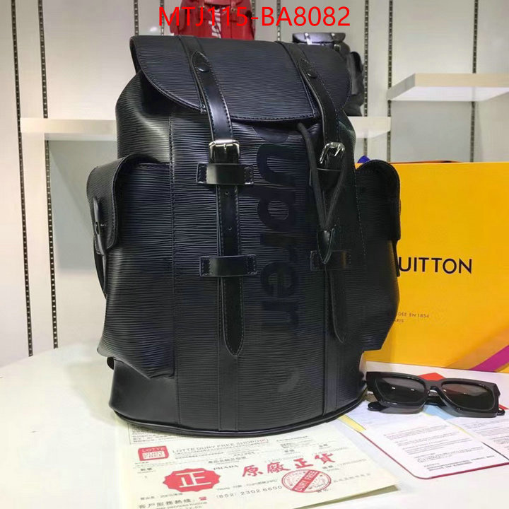 LV Bags(4A)-Backpack- 1:1 replica ID: BA8082 $: 115USD,