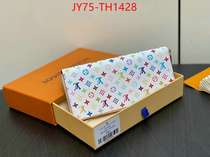 LV Bags(TOP)-Wallet sellers online ID: TH1428 $: 75USD,