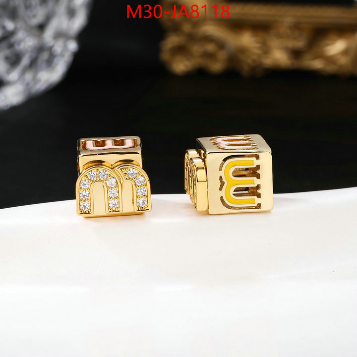 Jewelry-Miu Miu customize best quality replica ID: JA8118 $: 30USD