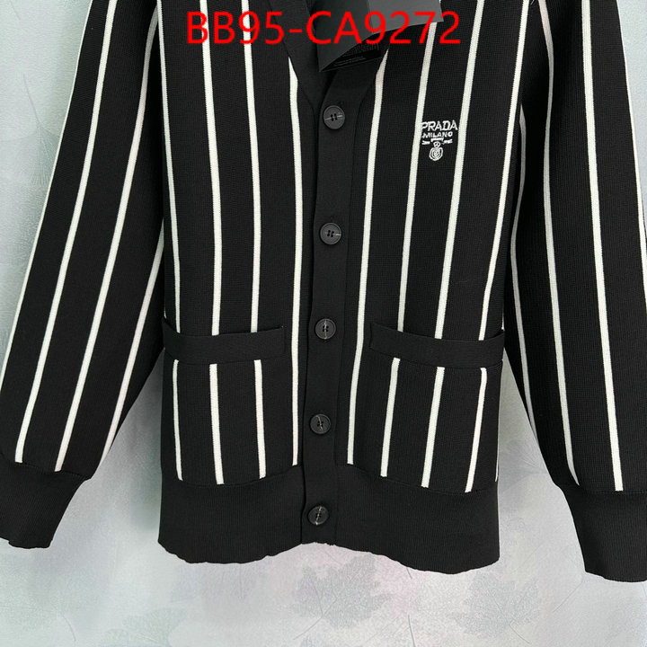 Clothing-Prada customize best quality replica ID: CA9272 $: 95USD