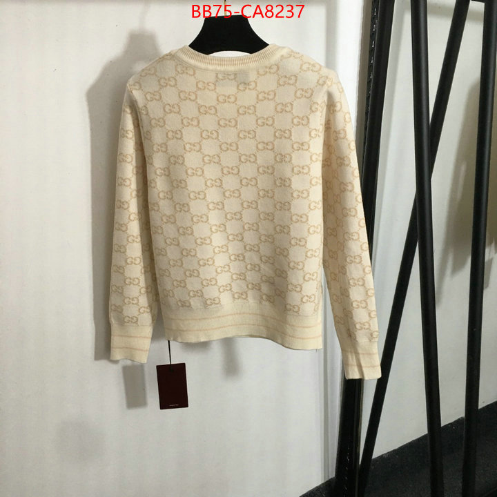 Clothing-Gucci 1:1 replica ID: CA8237 $: 75USD