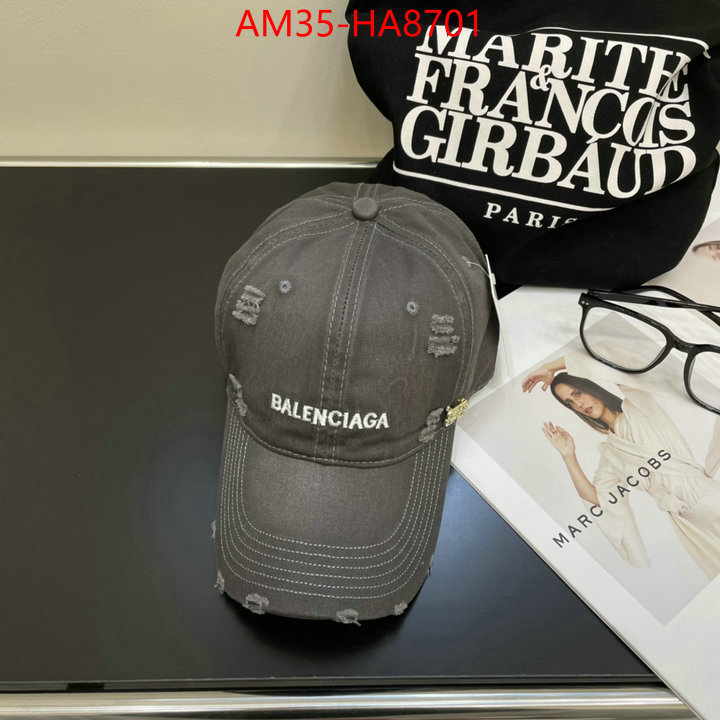 Cap(Hat)-Balenciaga high quality customize ID: HA8701 $: 35USD