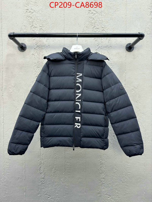 Down jacket Men-Moncler highest quality replica ID: CA8698 $: 209USD