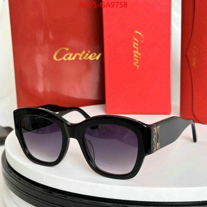 Glasses-Cartier most desired ID: GA9758 $: 55USD