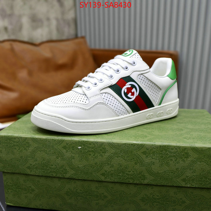 Men Shoes-Gucci the highest quality fake ID: SA8430 $: 139USD