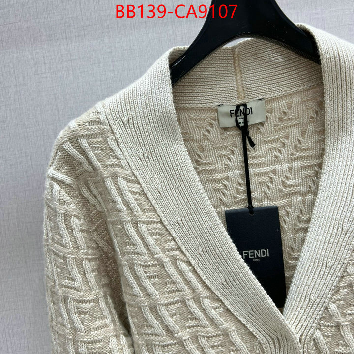 Clothing-Fendi buy aaaaa cheap ID: CA9107 $: 139USD