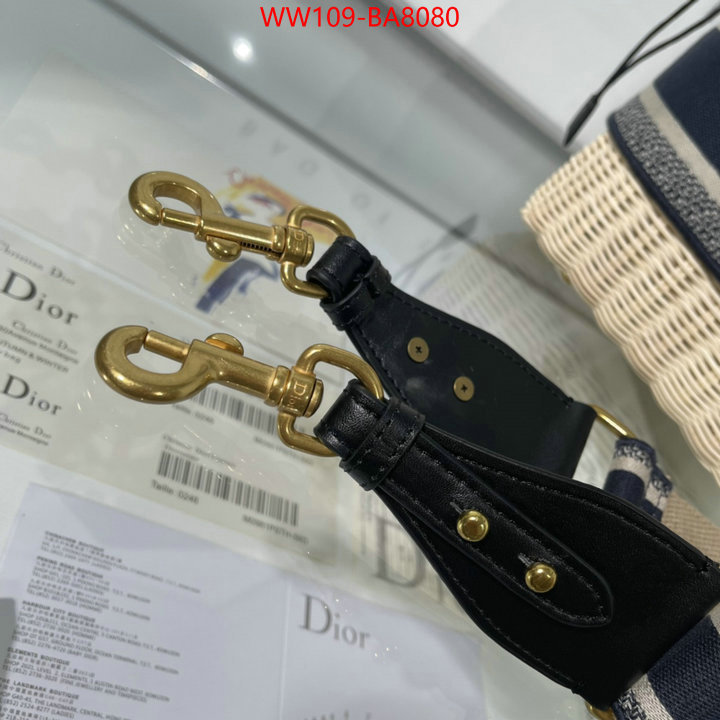 Dior Bags(4A)-Lady- buy 2024 replica ID: BA8080 $: 109USD,