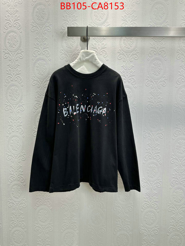 Clothing-Balenciaga the highest quality fake ID: CA8153 $: 105USD