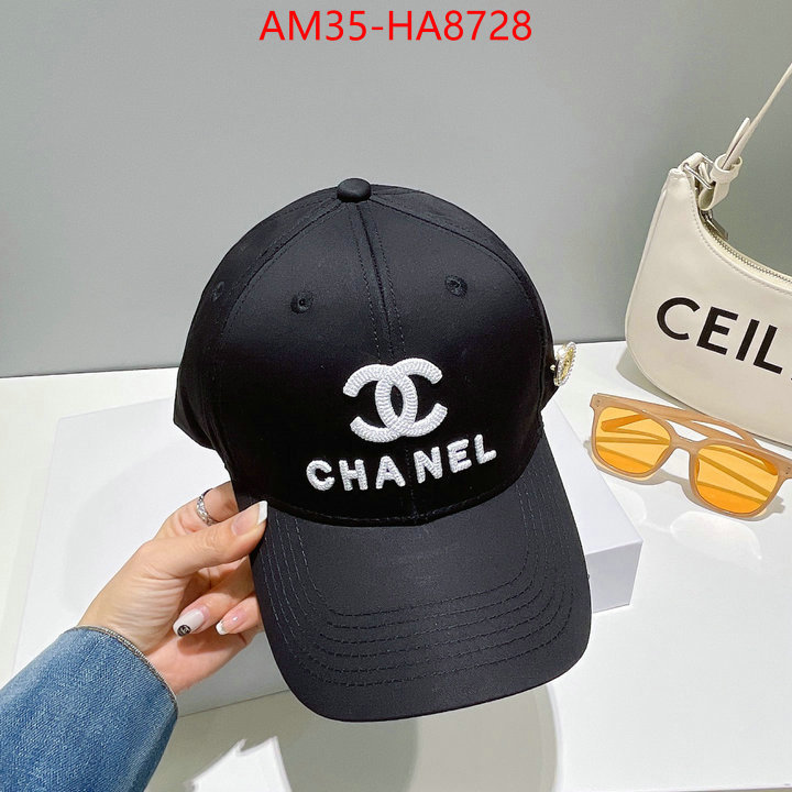 Cap (Hat)-Chanel aaaaa+ replica ID: HA8728 $: 35USD