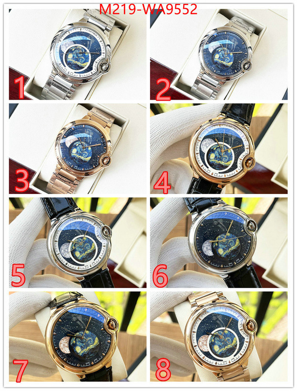 Watch(TOP)-Cartier buy the best replica ID: WA9552 $: 219USD