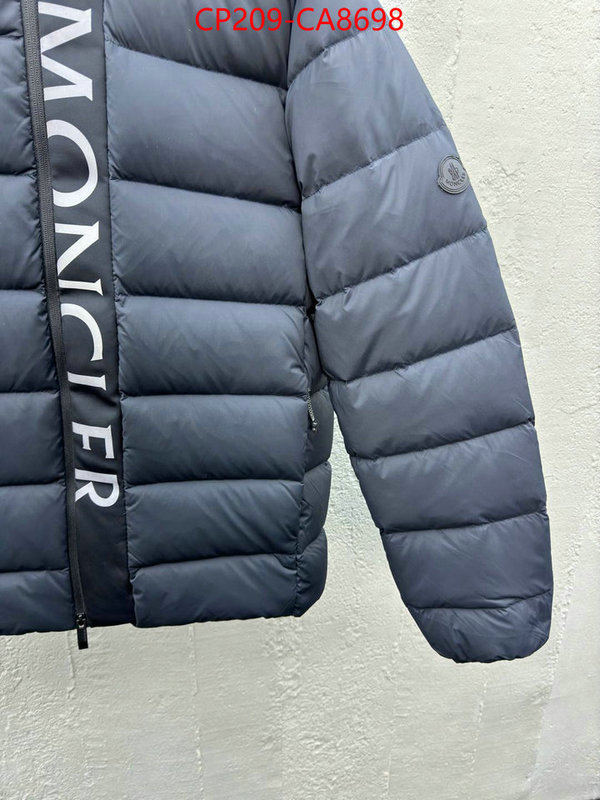 Down jacket Men-Moncler highest quality replica ID: CA8698 $: 209USD