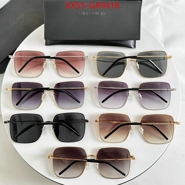 Glasses-YSL shop the best high quality ID: GA9418 $: 55USD