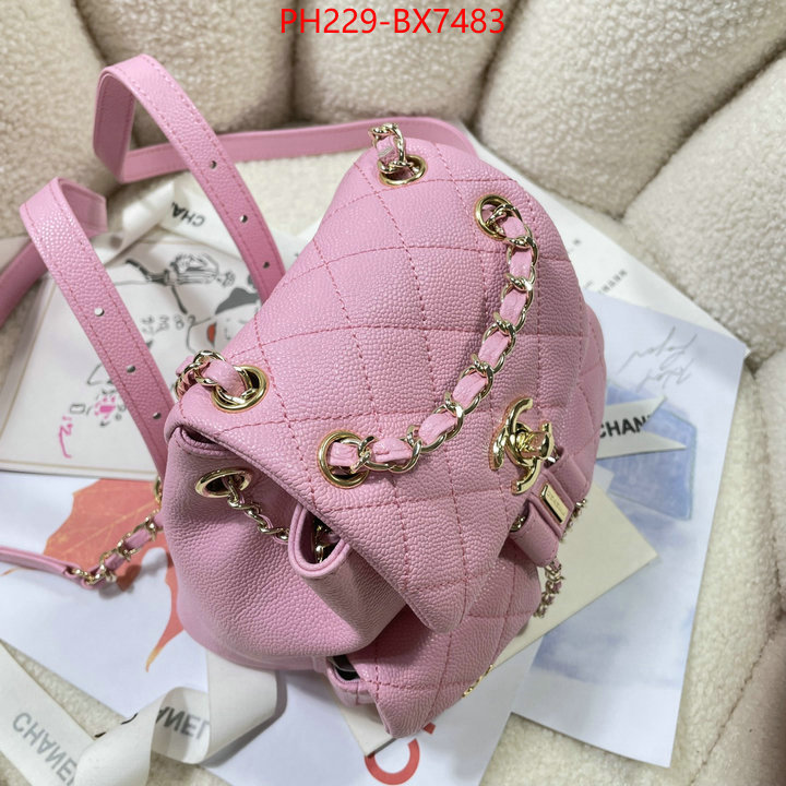 Chanel Bags(TOP)-Crossbody- good quality replica ID: BX7483 $: 229USD,