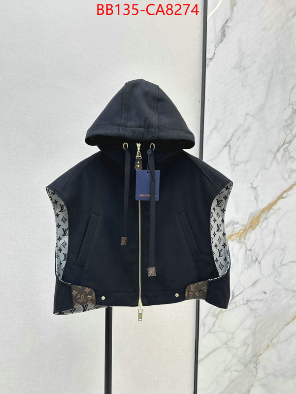 Clothing-LV fake designer ID: CA8274 $: 135USD