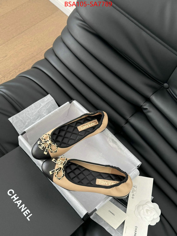 Women Shoes-Chanel aaaaa replica designer ID: SA7789 $: 105USD