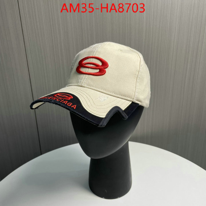 Cap(Hat)-Balenciaga customize best quality replica ID: HA8703 $: 35USD