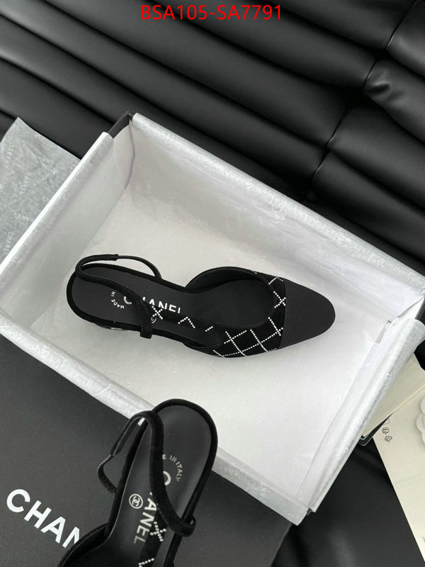 Women Shoes-Chanel aaaaa+ replica designer ID: SA7791 $: 105USD