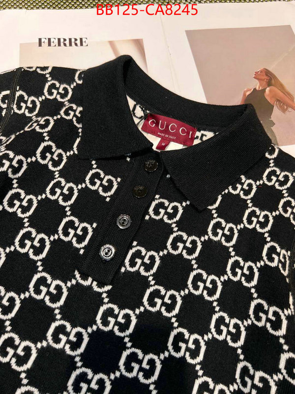 Clothing-Gucci online shop ID: CA8245 $: 125USD